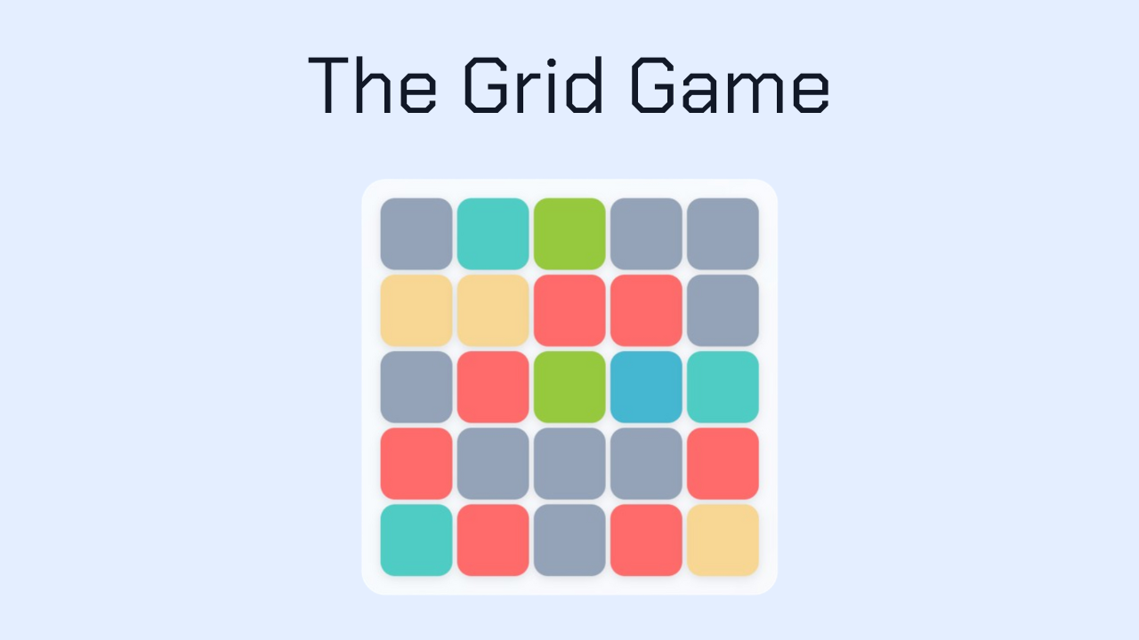 The Grid Game - Create Custom QR Codes